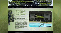 Desktop Screenshot of oakwoodtraceapartments.com
